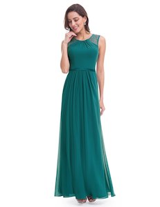 Clothing: Women's Elegant Sleeveless Long Dress