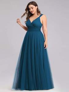 Nikki Sleeveless Tulle Bridesmaid Dress