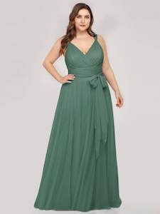 Nikki Sleeveless Tulle Bridesmaid Dress