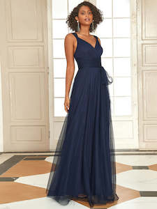 Clothing: Nikki Sleeveless Tulle Bridesmaid/Ball/Evening Dress