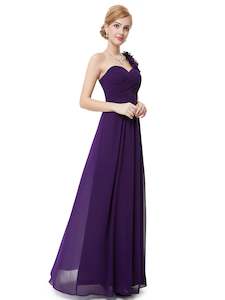 Clothing: Gemma One Shoulder Bridesmaid Dress