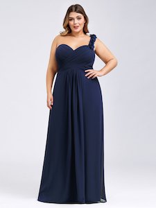 Clothing: Gemma One Shoulder Bridesmaid Dress