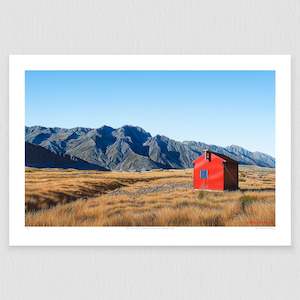 Ball Hut Alone, Tasman Glacier 150