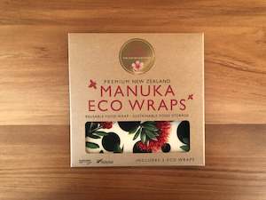 Bella New Zealand Manuka Eco Wraps - Three Pack - Pohutukawa Flowers