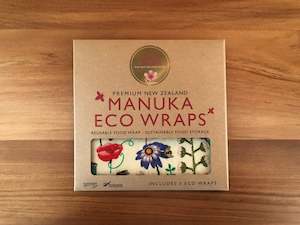 Bella New Zealand Manuka Eco Wraps - Three Pack - Bee Garden