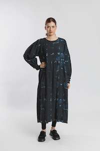 Womenswear: DEEANNE HOBBS Brie Dress Indigo Blue