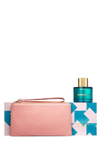 Karen Walker Fragrance: Runaway Azure - 100ml Set with Leather Purse