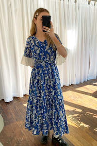 South Of Eden: New Romance Dress - Porcelain Blue