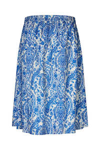 Ella Skirt - Blue Print