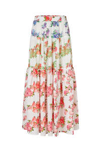 Lollys Laundry: Sunset Maxi Skirt - Multi