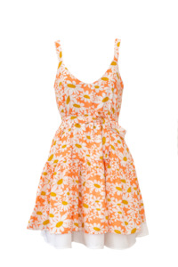 Santa Barbara Mini Dress - Flower Power