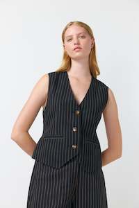 Sale Tops: Baba Waistcoat - Black