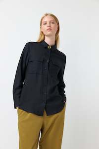 Sale Tops: Francis Shirt - Black