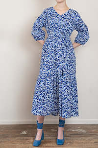 Lulu Dress - Blue Floral