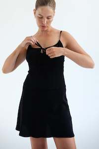 Empire Line Camisole - Nera