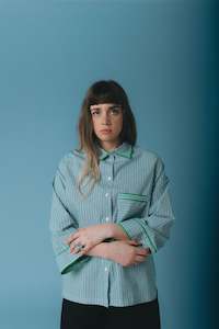 Marquee Shirt - Green Stripe