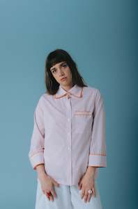 Marquee Shirt - Pink Stripe