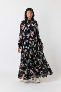 Sakura Dress - Black