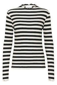 Candace LS Tee - Stripe