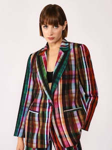 Clothing: Giacca checked jacket