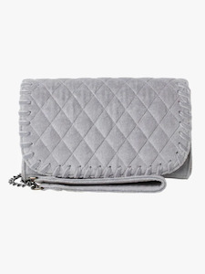 Clothing: Appoline Clutch Light Grey