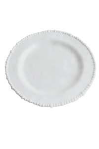 Clothing: Melamine Pearl dinner plate