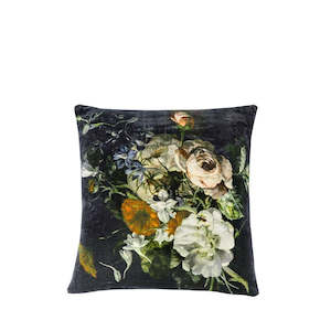 Sari printed cushion - Eclipse Floral