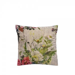 Clothing: Sari Printed Cushion - Classic Bouquet