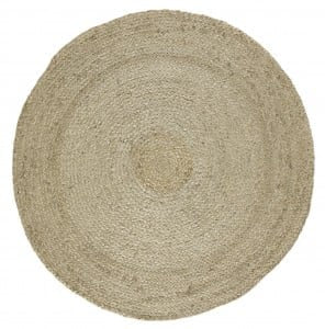 Rug Braided Hemp Round