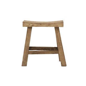 Clothing: Parq curved stool