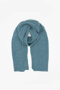 Clothing: Block rib scarf