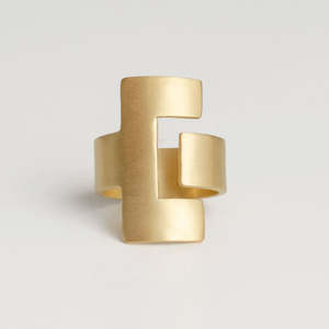 C Adjustable Ring Gold