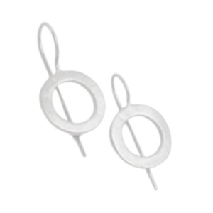 Susi Cala: Aretes Hippies Small Earrings Silver