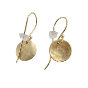 Susi Cala: Moon Hippies Small Earrings Gold