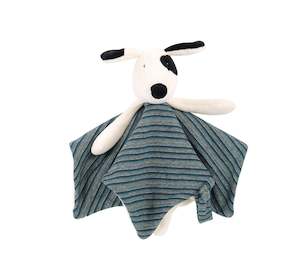 Soft Toys: La Grande Famille Comforter Dog Julius Blue