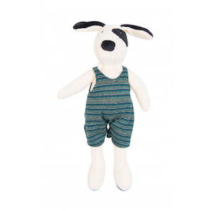 Soft Toys: La Grande Famille Tiny Dog Julius Blue