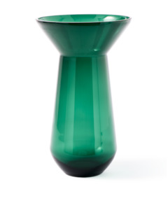 Vase Long Neck Green