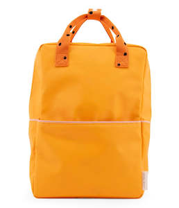 Backpack - Carrot Orange and Candy Pink