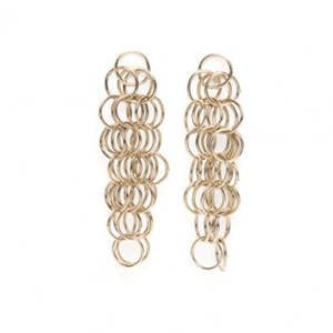 Women Over 100: Les Basique XL Chainmail Earrings