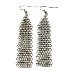 Women Over 100: Collection B Long Earrings Light