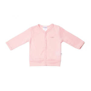 Kids 0 2 Years: Merino Cardigan - Pink Rose