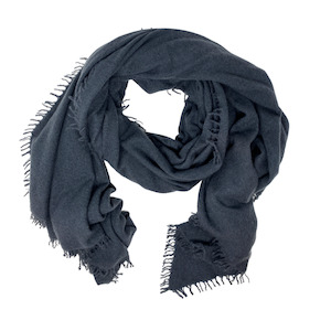 Cashmere Scarf Charcoal