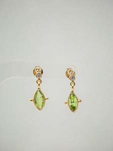 Designer Jewellery: Gigi Earrings Peridot