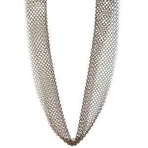 Collection T 2 Fine Mesh Necklace - Light