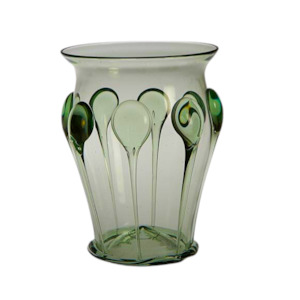 By Designer Glassware: KR045 Small Green