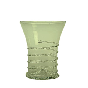 By Designer Glassware: KB110 Vase - Medium Green