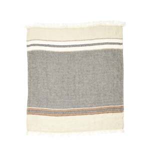 Throws 1: Beeswax Stripe Linen Throw/Towel