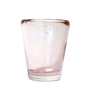 Drinking Wine Glasses: Potke Glasses - Sweet Pink