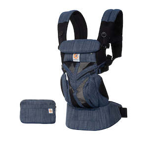 Baby wear: Omni 360 Air Mesh Carrier - Indigo Weave