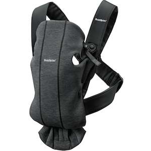 Baby Carrier Mini 3D Jersey - Charcoal Grey